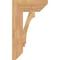 Ekena Millwork Imperial Slat Smooth Bracket, Western Red Cedar, 5 1/2"W x 18"D x 30"H BKT06X18X30IMP06SWR - alternate 4